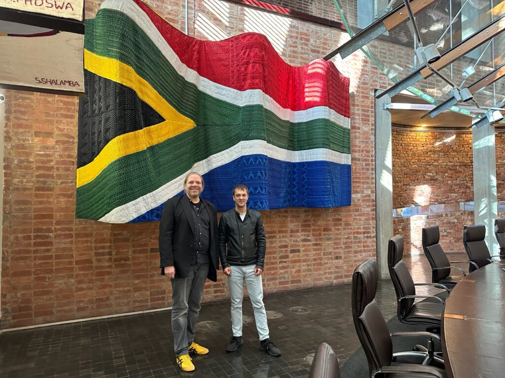 The mdw’s Markus Geiselhart and David Panzl visited the Music Department of Witwatersrand University