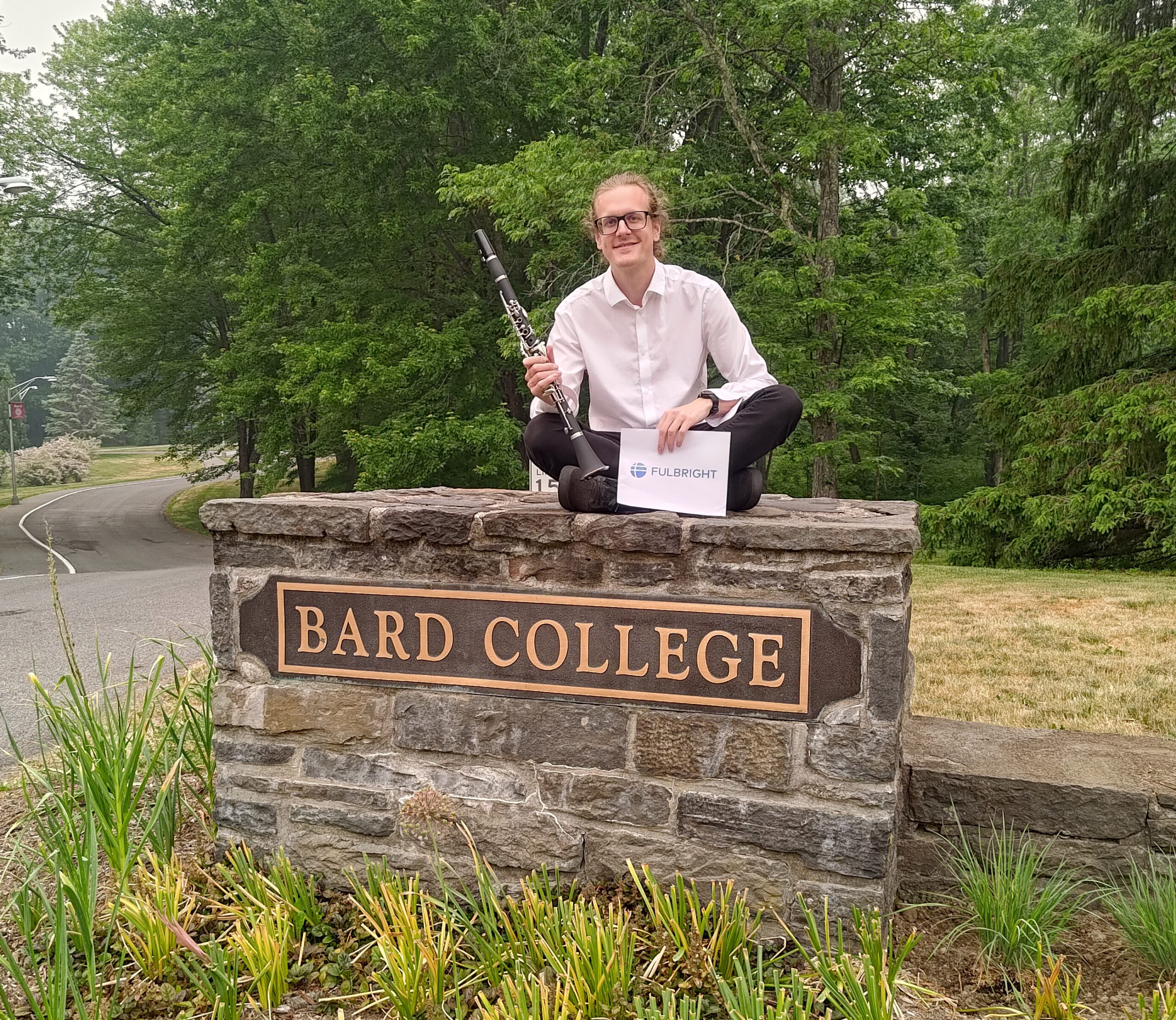 On a Fulbright scholarship at Bard College