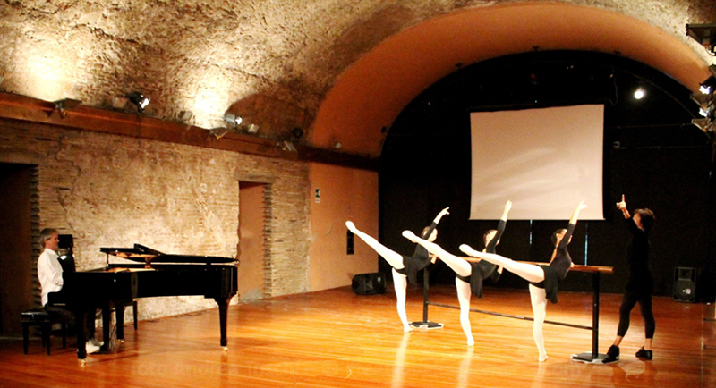 Unterricht am Conservatorio Di Musica Alfredo Casella ©Andrea Toschi