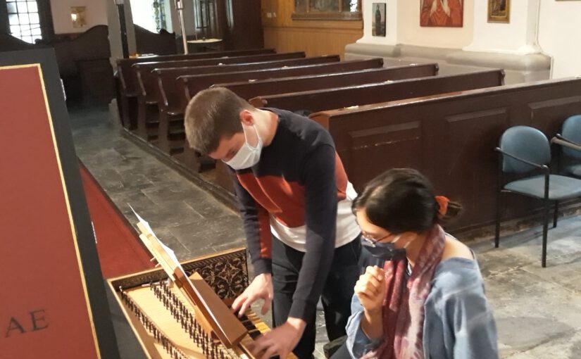 Harpsichord and Continuo Teacher Smuggled into Ljubljana, Slovenia!