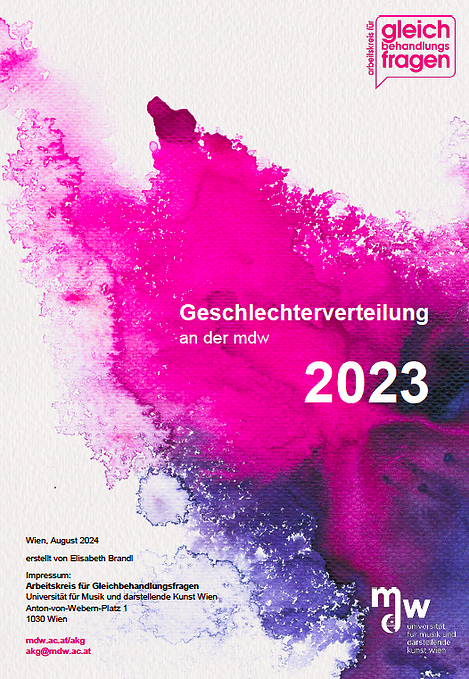 Titelblatt der Statistik 2023